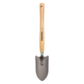 Truper GTL-SH, Cuchara para jardín, Cabeza fabricada en acero al carbono, 15"