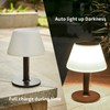 shumi Solar Table Lamp Outdoor Indoor - 3 Lighting Modes,