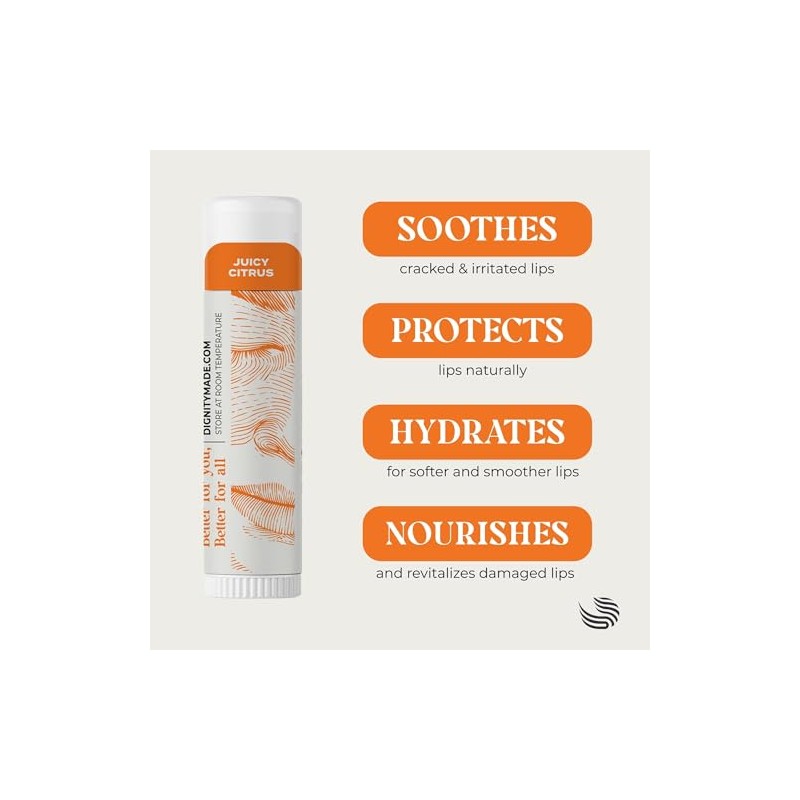 Bálsamo Labial Sin Fragancia Unscented Lip Balm Set with Coconut