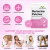 Berberine Patches Healthy Shape Support, Botanical Plant-Based Formula with Berberine,