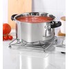 Royal Cuisine Chrome plated Trivet made with Iron Kitchen Worktop