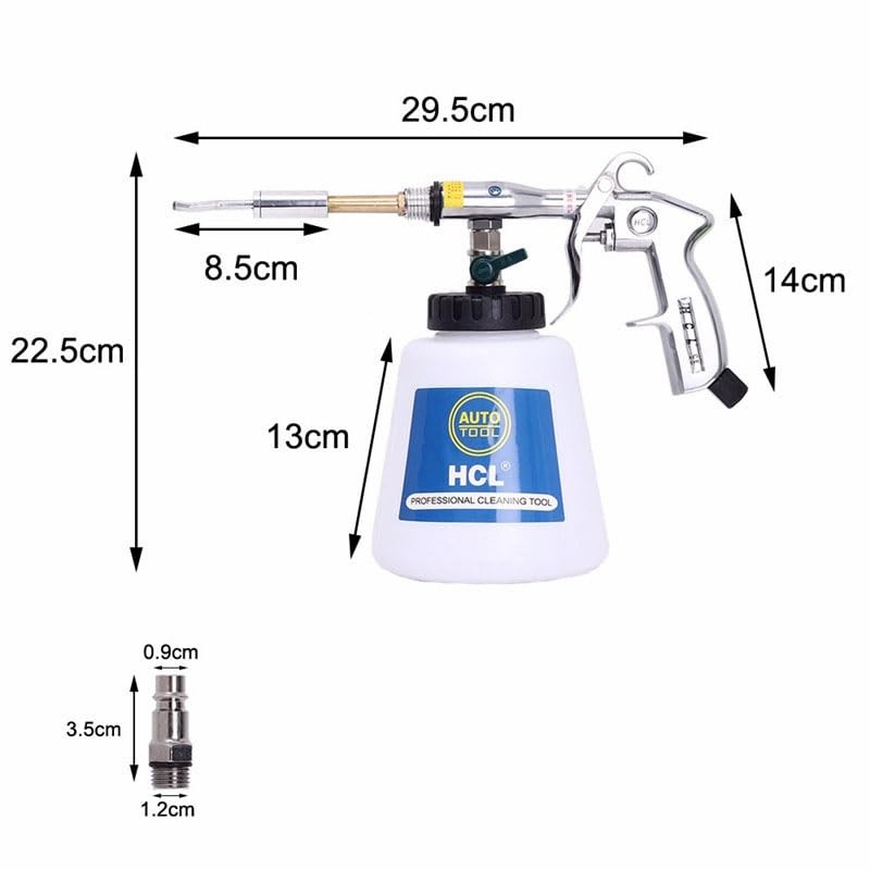 Exleco Car Interior Cleaning Gun / Wash Gun / Compressed