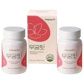 무궁핏 무궁핏 무궁화  500mg 45정. 2박스 Mugunghwa Mugunghwa 500mg 45 tablets. 2 boxes