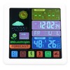 Wireless Weather Clock Digital Thermometer Hygrometer with Touch Screen for
