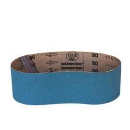 Starcke Premium 4 x 36 Zirconia Cloth Sanding Belts | For Wood, Metal & Composites (100 Grit, 9 Pack)