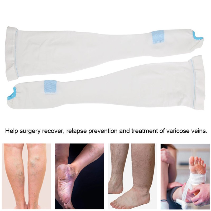 Varicose Vein Stockings Anti-Slip Blood Clots Compression Socks Health Care
