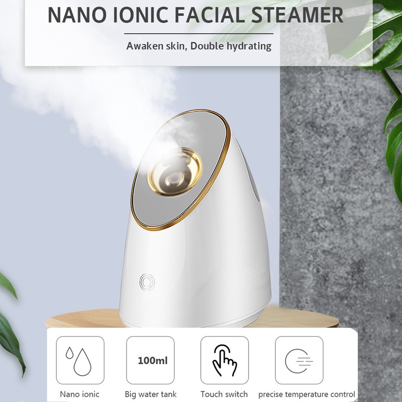 100ml Facial Steamer Nano Steam SPA Spray Moisturizer Face Sprayer