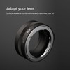 Urth Lens Adapter: Compatible with Nikon F (G-Type) Lens and
