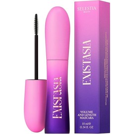 Black Mascara Existasia – Volumizing, Lengthening, Clump & Flake Free – Lightweight Formula, Easy to Remove – 0.34 fl.oz.