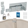 KOTARBAU® Universal Lock Bolt Steel Bolt with Padlock 60 x