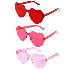 Pink Heart Sunglasses Heart Shaped Sunglasses Heart Glasses Pink Sunglasses for Women Bachelorette Sunglasses Pink Glasses