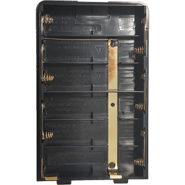 5 Pack FBA-25A FBA-25 Alkaline Battery Case 6 x AA Battery Holder Box for VX FT-270R FT-60R FT-277 VX-170 FT-250R VXA-220 Radio FNB-V94 FNB-83 Battery Packs, Black