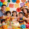 24 Reusable Silly Crazy Straws for Mexican Cinco De Mayo