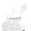 1500ml Large Capacity Sports Water Bottle Portable Scale Marking Poping