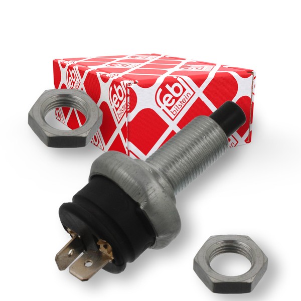 febi bilstein 38027 Brake Light Switch with Nuts, Pack of