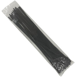 EzySup Extra Large Zip Ties Heavy Duty for Outdoor Use,600mm x 9mm,80kg Tensile Strength,20 Pieces,Black