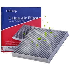 Snlazp Premium Cabin Air Filter Includes Activated Carbon, Replacement for CP134, CF10134, Honda & Acura, Civic, CR-V, Odyssey, CSX, ILX, MDX, RDX, AT134 (1 Pcs)