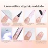 CHERIMOYA Gel Constructor Sólido Para Uñas Extensión 30g