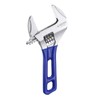 sourcing map 1pcs Adjustable Wrench 6" Jaw 1.4" with Rubber