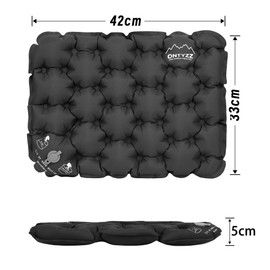 ONTYZZ Inflatable Seat Cushion for Stadium Portable Travel Cushion Lightweight Camping Cushions Waterproof Air Cushion Foldable Outdoor Cushion for Bench Beach Lawn Floor