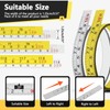 JAXYOOM 39In Self Adhesive Measure Tape 2 Pack,Right to Left