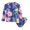 Baby Girls Rash Guard Set for Girls Long Sleeve Swimsuits