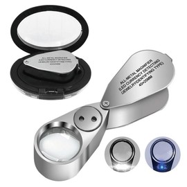 MAGDEPO Jewelry Loupe 40x Magnification for Jewelry Appraisal