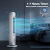 Windowless Portable Air Conditioners, 35’’ Cooling Tower Fan w/Remote, 7H