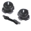 Engine Motor Transmission Mount Set 3pcs Compatible with 2001 2002