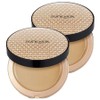 Isa Knox Cover Supreme Rich Essence Two-Way Pact 10g, No. 23 Natural Beige, 2 Pieces / 이자녹스 커버 수프림 리치 에센스 투웨이 팩트 10g, 23호 내추럴 베이지, 2개