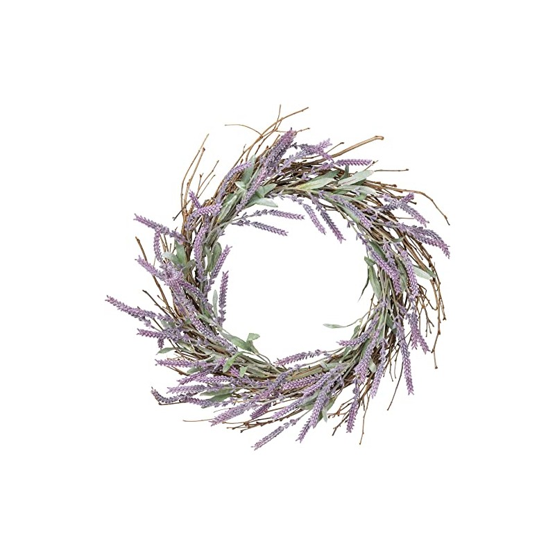 Primitives by Kathy Lavender Decorative Wreath