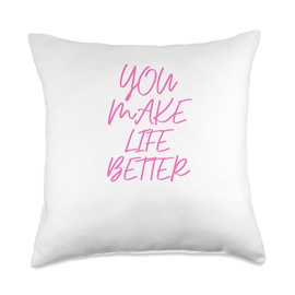 PEACE LOVE KINDNESS CHARITABLE POSITIVE MESSAGE Love Like You Throw Pillow, 18x18, Multicolor