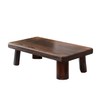 GZQWDC Japanese Style Wood Convertible Low Table - Multifunctional Meditation