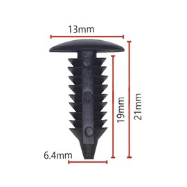 25 x Universal Tree Clips Plastic Trim Clip and Band – Door Panels/Fillings (Cars, Boats, Planes, Caravans)