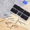 Keadic 500 Pcs Nail Assortment Kit, 4 Sizes, Small Nails,