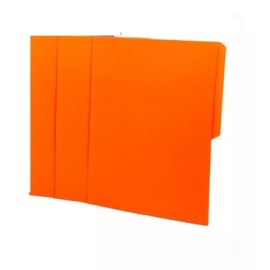 Flashfile Folder De Color Naranja Carta Caja Con 50 Piezas