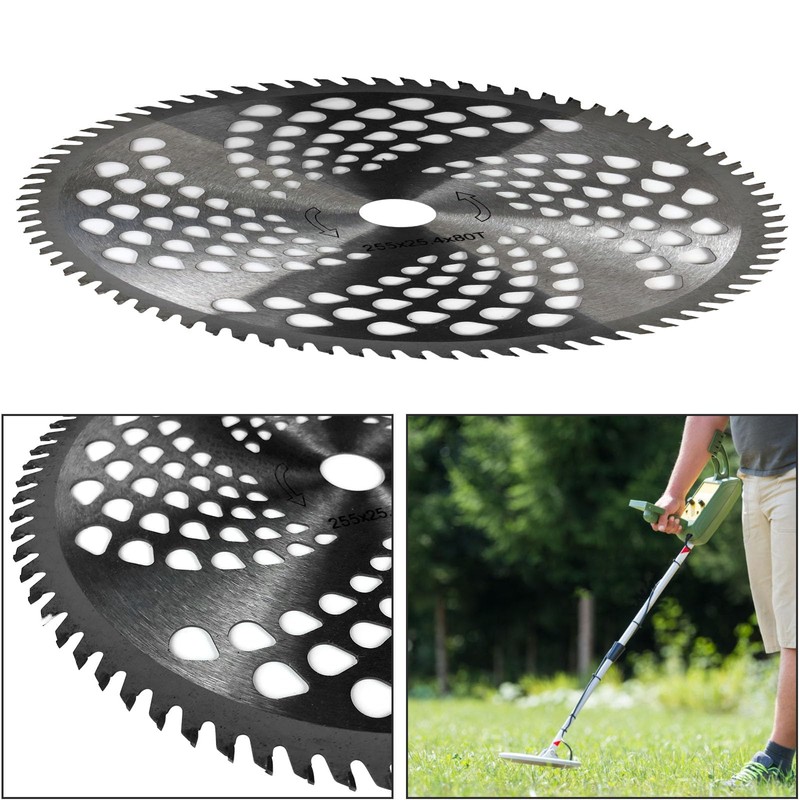 Yutacorex 2 Pacs 10" x 80T Carbide Tip Brush Cutter