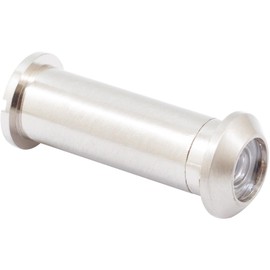 Stone Harbor Hardware Door Viewer, 160 Degrees, 1/2" Bore Hole, Adjusts from 1-3/8" to 2-1/4", Satin Nickel