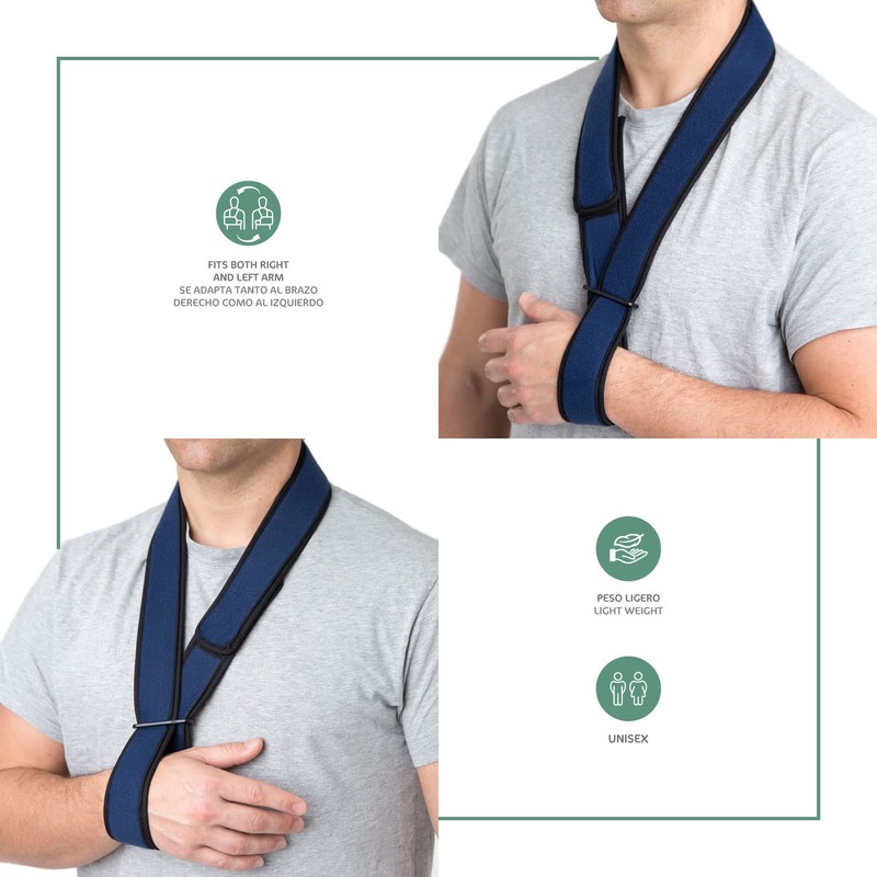 ORTONES Immobiliser Shoulder Arm Arm Sling Support Belt Medical Grade