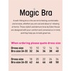 Eden House Ladies Cotton Lace Front Fastening Magic Bra Black
