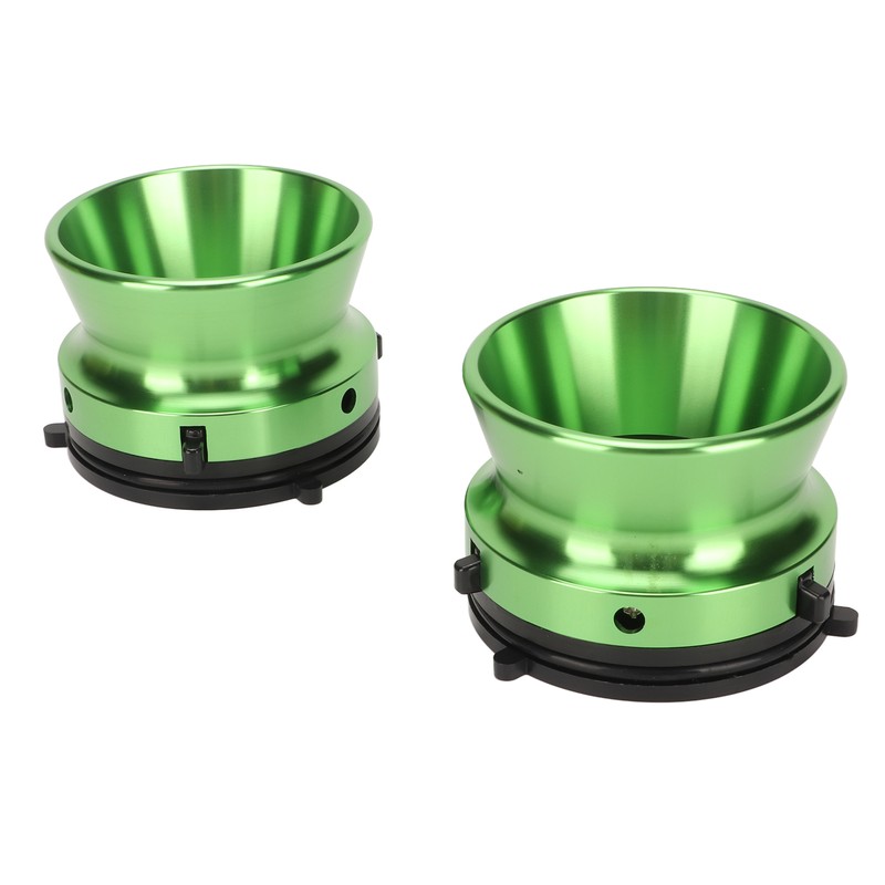 1 Pair 10 Inch Opener Polished Aluminum NAB Hub Adapters