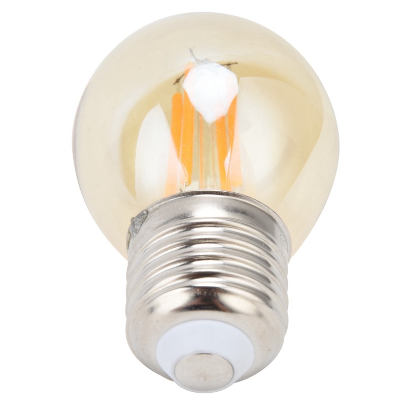 6Pcs Vintage LED Light Bulb Gold Glass Dimmable G45 E27