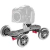 NEEWER Scaled Cámara Cuadro Dolly Slider con 10Kg Capacidad de