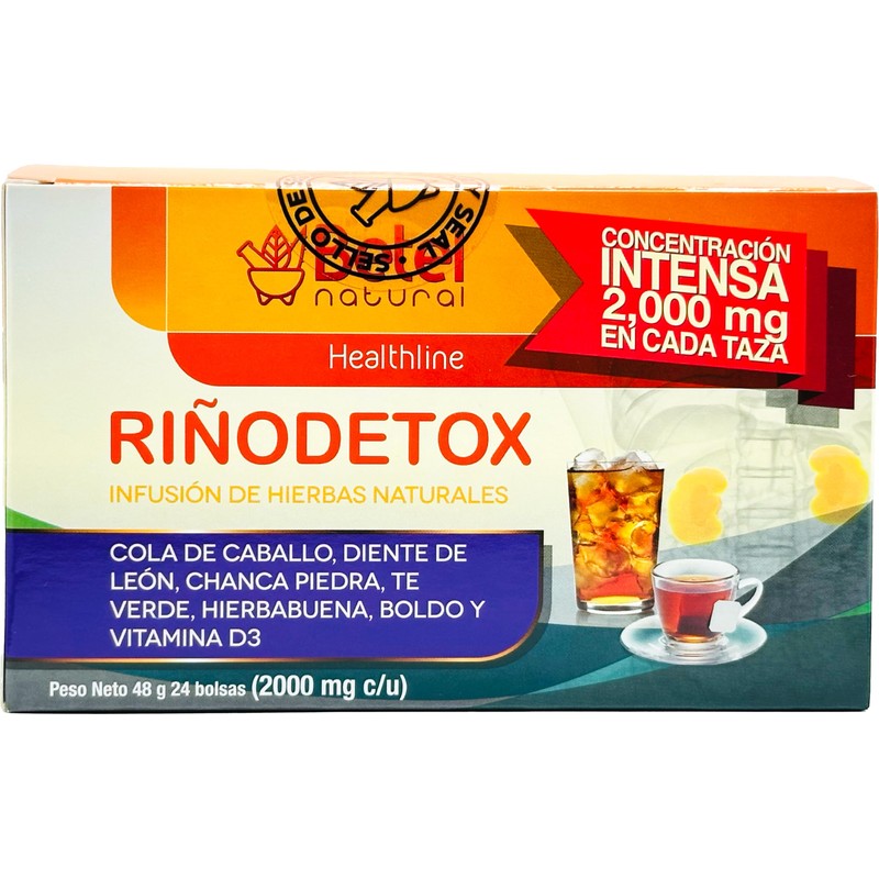 Premium Rinodetox Tea by Betel Natural - Natural Kidney Support