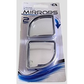 Custom Accessories 71173 2 Inch Quarter Rounded Blind Spot Mirror-Pack of 2