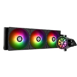 Thermalright Aqua Elite 360 V6 ARGB Black CPU Liquid Cooler, 360 Cooling Row Size,3x120mm Water Radiator,AMD: AM4/AM5,Intel LGA115X/1200/2011/1700/1851, AIO CPU Cooler