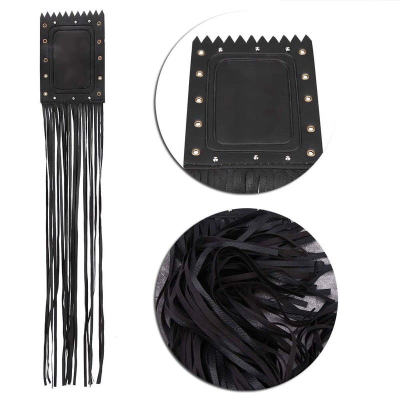 Motorcycle Handlebar Tassel Cover, 2 PCS Universal Synthetic Leather Motorcycle