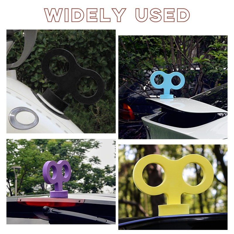 povtii Car Wind Up Key Sticker, 3D Clockwork Wind Up