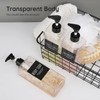 Segbeauty Soap Dispenser, Pack of 3, 500 ml Shampoo Bottles,