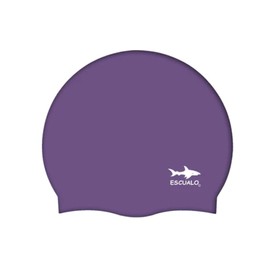 escualo Gorra para Natacion I Dama I Adulto I Modelo Adulto I Silicon I Impermeable I Unitalla I Color Morado